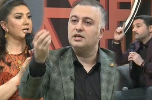 Efirdə gərgin anlar: 