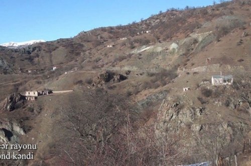 Kəlbəcərin Hacıkənd kəndindən görüntülər - Video