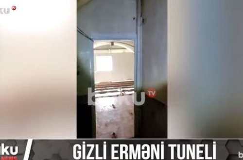Əsgərlərimiz gizli erməni tunelində - VİDEO