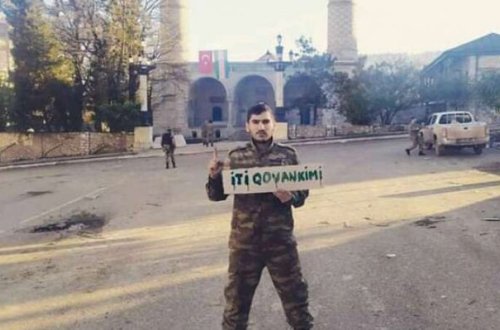 Şuşada ilk çörək bişirən Azərbaycanlı aşpaz əsgər - FOTOLAR