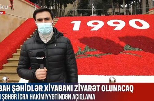 Şəhidlər Xiyabanından CANLI YAYIM