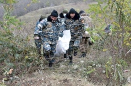 Qarabağda daha bir erməni hərbçinin cəsədi tapıldı