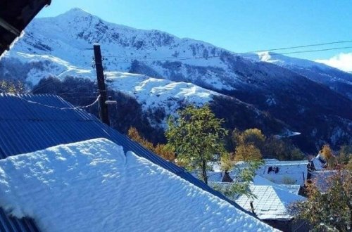 Qaxda qar örtüyü 43 sm-ə çatıb - Faktiki hava