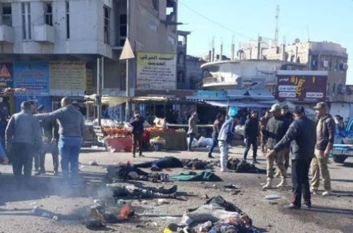 Bağdadda kamikadze özünü partlatdı: Çox sayda ölü və yaralı var - FOTO/VİDEO