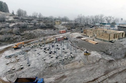 Şuşada yeni yarımstansiya tikilir - VİDEO