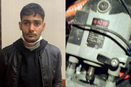 Bakıda altı evdən oğurluq edən şəxs saxlanılıb - FOTO/VİDEO