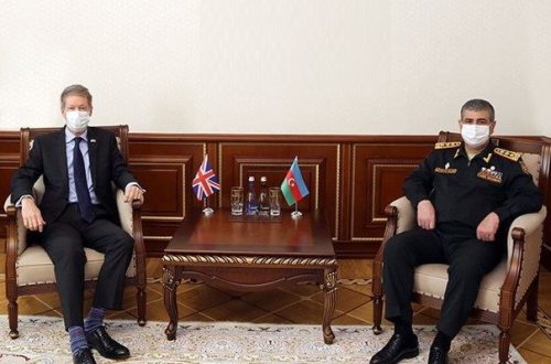 Закир Гасанов встретился с послом Великобритании