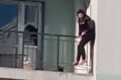 Стали известны подробности в связи с выбросившейся с 18-го этажа девушкой - ВИДЕО