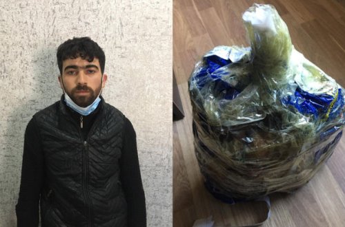 Ağstafa sakinindən narkotik vasitə götürülüb - FOTO