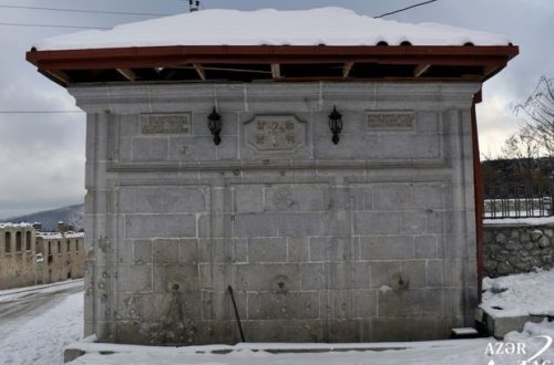 Şuşanın Mamay məhəlləsindəki məscid və bulaq erməni vandalizminə məruz qalıb - FOTO