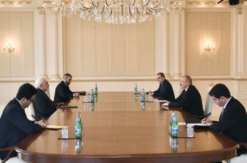 Президент Ильхам Алиев принял главу МИД Ирана - ВИДЕО