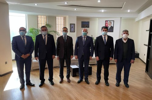 Suraxanıda şəhid ailələri ziyarət edilir - FOTOLAR