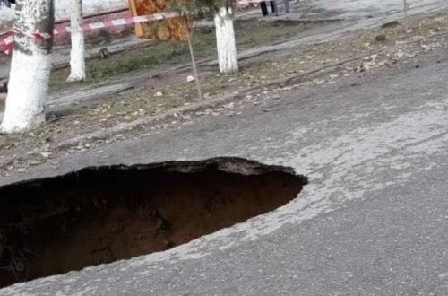 Bakıda yol çökdü: Araşdırma aparılır - YENİLƏNİB