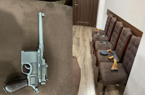Bakı sakini narkotik vasitə və odlu silahla saxlanıldı - FOTO/VİDEO