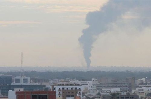 Səudiyyə Ərəbistanının paytaxtında güclü partlayış, uçuşlar dayandırıldı- VİDEO