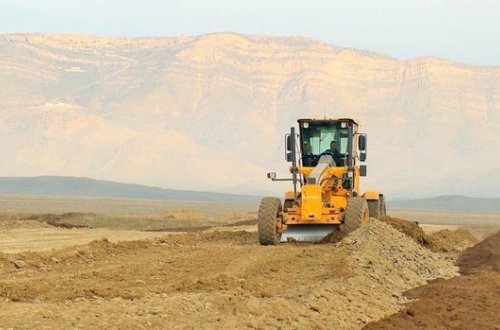 Начато строительство новой автомагистрали в направлении заповедника 