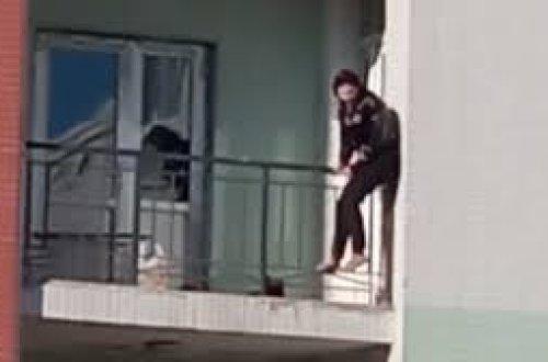 Gənc qadının özünü 18-ci mərtəbədən atmasının təfərrüatları məlum oldu (ANBAAN VİDEO)