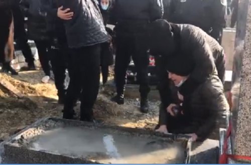 Şəhid ailələrinin etirazı, 