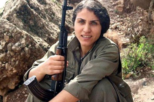 Terror planlaşdıran qadın havada vuruldu - FOTO