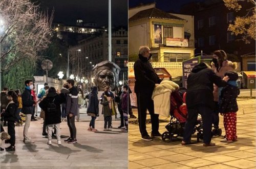 İspaniyada daha bir zəlzələ: Sakinlər gecəni küçədə keçirdilər - VİDEO