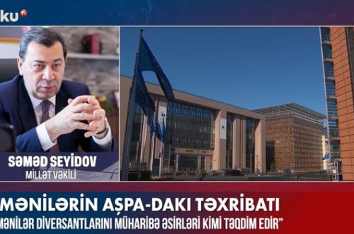 Ermənilərin AŞPA-dakı təxribatı - VİDEO