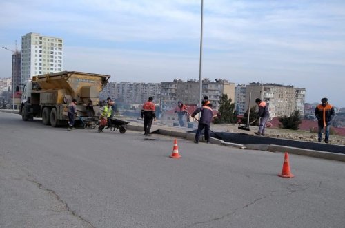 Suraxanı rayonunun qəsəbələrində geniş abadlıq-quruculuq işləri davam etdirilir