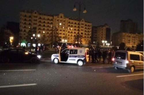 Paytaxtda iki avtomobil toqquşdu, maşınlardan biri PPX-ya aiddir - FOTO/VİDEO