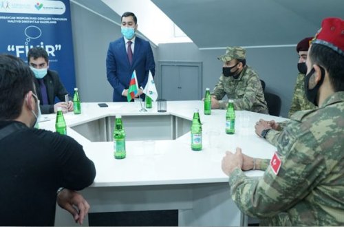 Vətən Müharibəsi iştirakçıları “Fikir” platformasında bir araya gəldilər (FOTO)