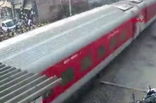 Ölümdən son anda xilas oldu - VİDEO