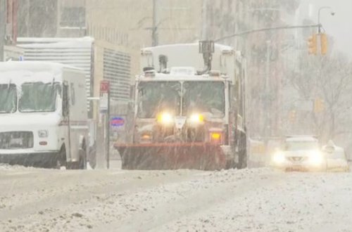 ABŞ-da yağan güclü qar Baydenin planlarını pozdu - VİDEO