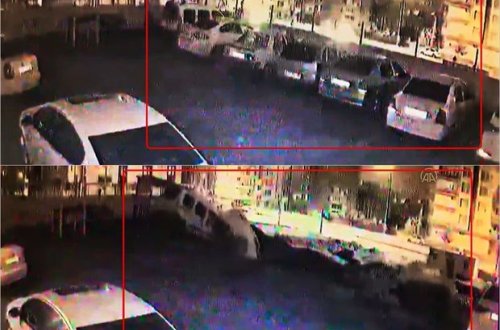 Şiddətli yağış altı avtomobili bir anda yoxa çıxartdı - VİDEO