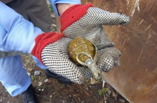 В ряде районов Азербайджана обезврежены неразорвавшиеся боеприпасы и мины - ФОТО