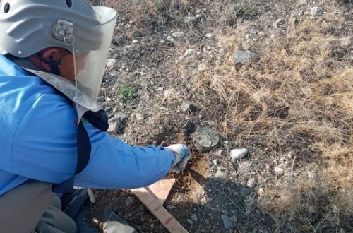 В Губадлинском районе обезврежено более 100 мин - ФОТО