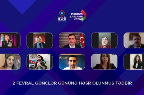 “İrəli” təşkilatı Gənclər günündə məşhurları bir yerə topladı