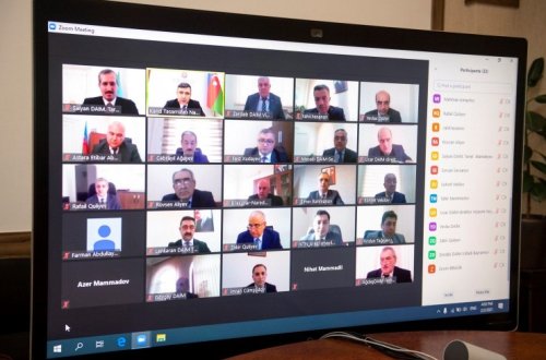 “Azərbaycan Respublikasında çəltik istehsalının inkişafı ilə bağlı 2020-ci ilin yekunları və 2021-ci ildə qarşıda duran vəzifələr” mövzusunda onlayn müşavirə keçirilib