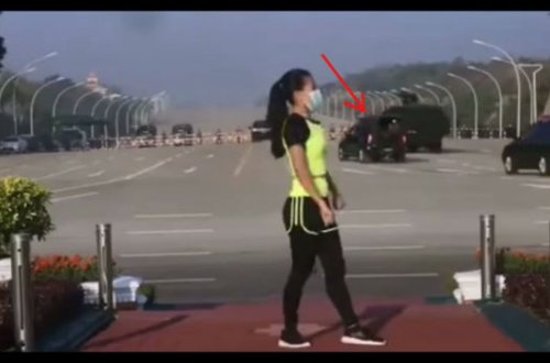 Məşq videosu hazırlayarkən çevrilişin ilk anlarını qeydə aldı - VİDEO