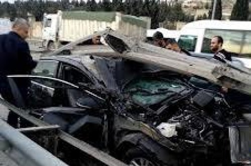 Bakı-Sumqayıt yolunda ağır qəza - Video