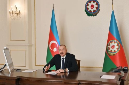 İlham Əliyev ABŞ Etnik Anlaşma Fondunun prezidentini qəbul etdi - FOTO