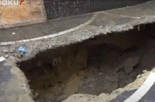 Bakının Nizami küçəsində nə baş verir? — VİDEO