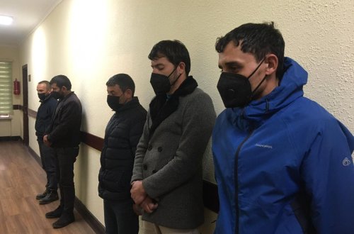 Şəmkirdə evlərə qənim kəsilən dəstə saxlanıldı-FOTO