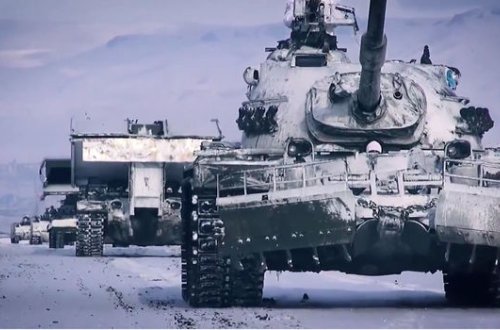 Türkiyə-Azərbaycan birgə hərbi təliminə hazırlıqlardan yeni görüntülər - VİDEO