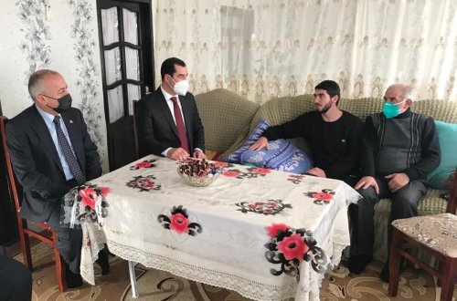 Şəhid şəhid ailələri və Vətən müharibəsinin qaziləri ilə görüşlər davam edir - ŞAMAXIDA