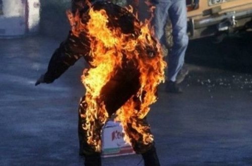 Sabirabadda kişi üstünə benzin tökərək intihara cəhd etdi: DİN səbəbini AÇIQLADI