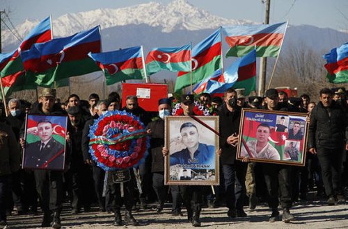 Daha bir şəhidimiz dəfn olundu - FOTO