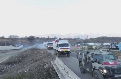 Российские миротворцы обеспечили доставку 150 тонн гуманитарного груза в Кельбаджарский район - ФОТО