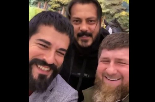 Zabit Səmədov Burakı Ramzan Kadırovla görüşdürdü - VİDEO