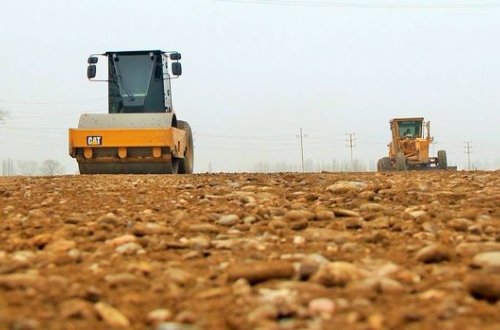 Üç sərhəd keçid məntəqəsi arasında avtomobil yolu genişləndirilir - FOTO