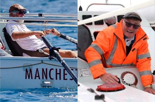 70 yaşında okeanı kürəklə keçdi, bir milyon sterlinq topladı - VİDEO