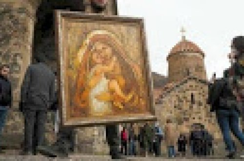 Xudavəng monastrına gəlmək istəyən ermənilər geri qaytarıldı - Artıq ruslar Qarabağda istədiklərini edə bilmirlər