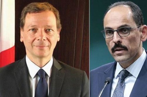 İbrahim Kalın Makronun müşaviri ilə Qarabağ məsələsini müzakirə etdi